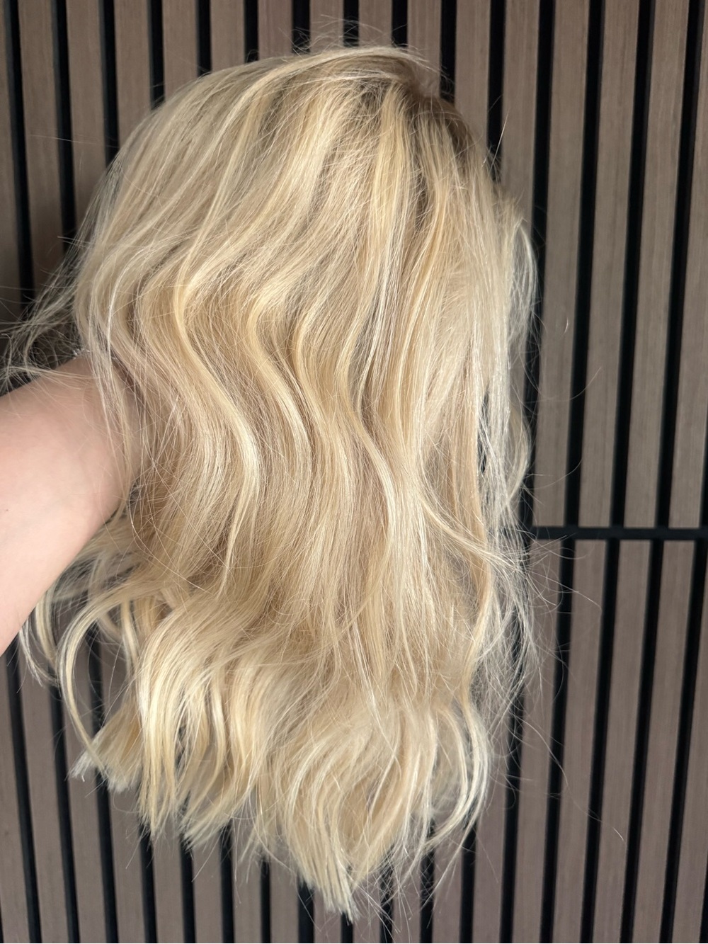 Blonde Wavy Women’s Hairpiece - Natural-Look Blend
